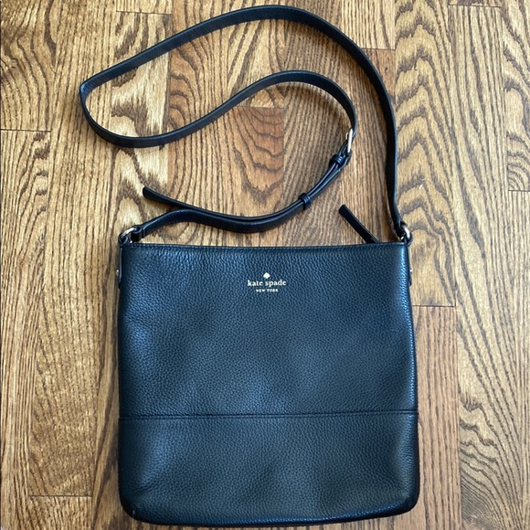 Kate Spade Southport Avenue Cora Crossbody Bag Black, excellent condition - Picture 1 of 14